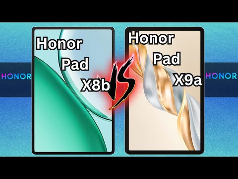Honor Pad X8b VS Honor Pad X9a