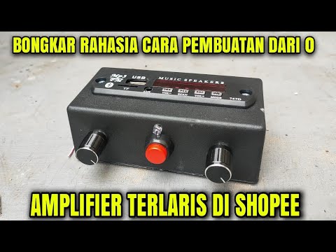 I reveal how to make the best-selling Bluetooth amplifier on Shopee