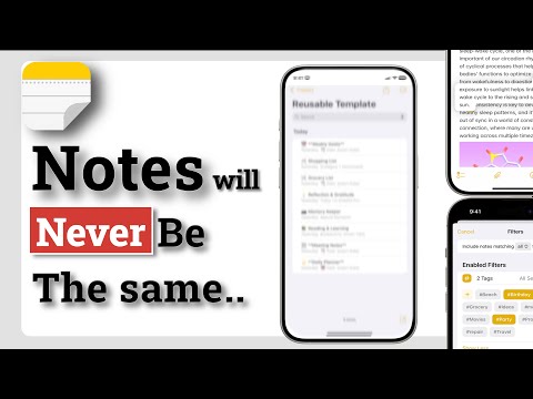 Boost Your PRODUCTIVITY with Apple Notes Tips and Tricks