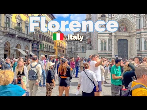 Florence, Italy 🇮🇹 - Italian Elegance -  4K 60fps HDR Walking Tour