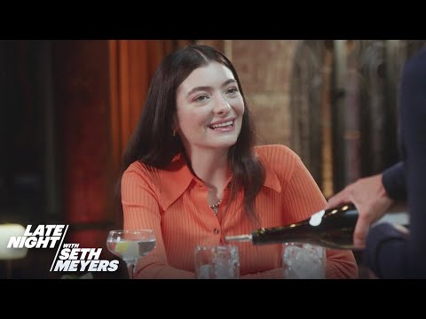 Seth and Lorde Go Day Drinking