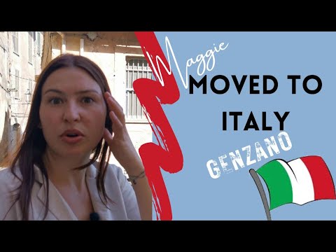 Maggie tried living in Italy. How was life in village near Rome for a young American?