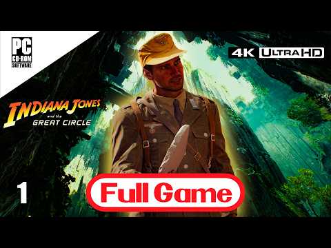 INDIANA JONES AND THE GREAT CIRCLE Walkthrough Gameplay FULL Game [4K60 PC ULTRA HDR] No Commentary