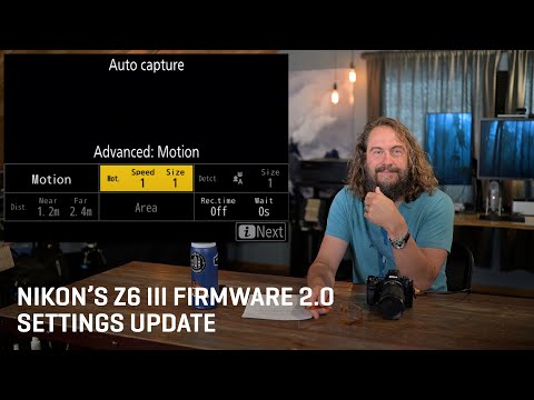 Nikon’s Z6 III Firmware 2.0 Settings Video Update
