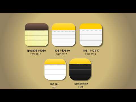 What REALLY Changed in Apple Notes App from 2007 to 2025