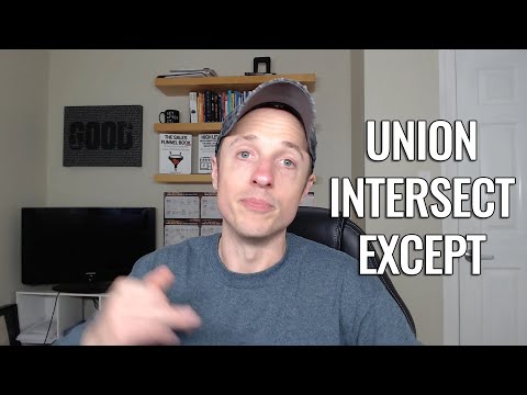 Combine SQL Queries With UNION, INTERSECT, EXCEPT