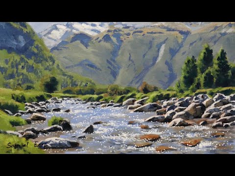 How to Paint Sparkling Water