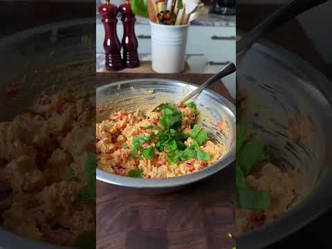 PREPABLE PROTEIN FILLINGS SPICY FETA CHICKEN CRUNCH #mealprep #highprotein