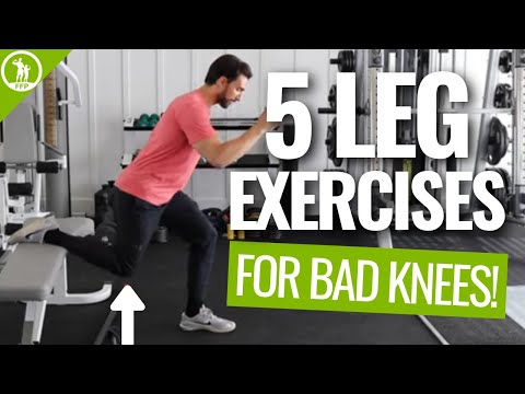 Working Out Legs With Bad Knees - 5 Exercises!