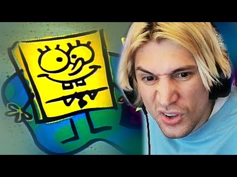 there will Never be another cartoon like Spongebob Squarepants | xQc Reacts