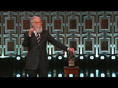 David Letterman Acceptance Speech | David Letterman Mark Twain Award