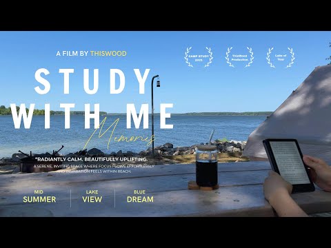 2-HOUR STUDY WITH ME ☀️🌥️ / Lake Morning and Afternoon / Calm Piano Lofi 🎹 / 30-5 Pomodoro Studying