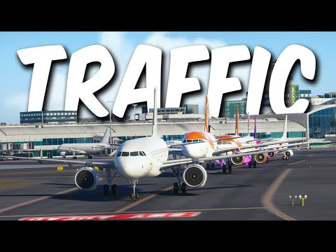 I Got Into My *FIRST* Traffic Jam In Microsoft Flight Simulator (VATSIM/ATC)