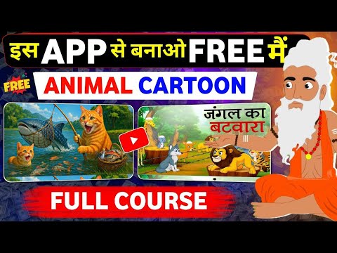 मोबाइल से cartoon video kaise banaye  | Mobile se cartoon video kaise bnaye || How to make vide