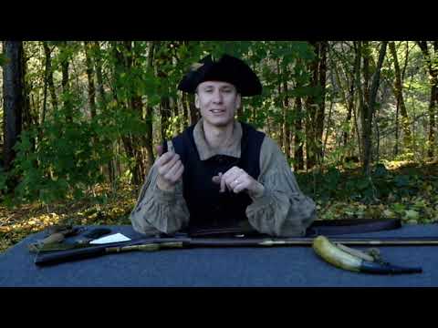 The 18th century shooting bag.