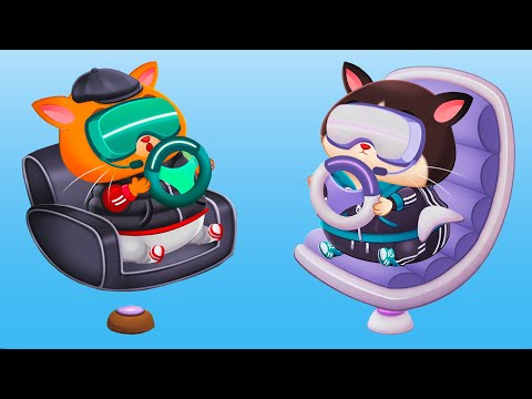 Суровый КОТИК БУБУ 2 #16. Заруба Бубу против Васяна. Мультик ИГРА про котят на Игрули TV