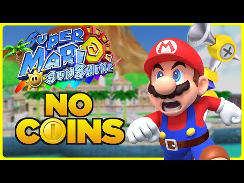 Is it possible to beat Super Mario Sunshine without touching a single coin?