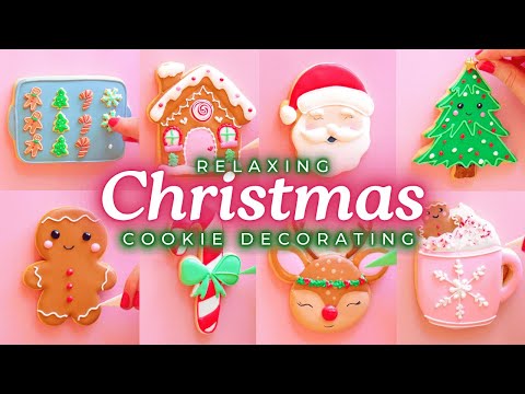 Christmas Cookie Decorating | Festive + Relaxing |