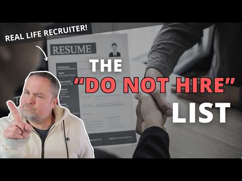 Can't Get A Job?  You May Be On The "Do Not Hire" List!