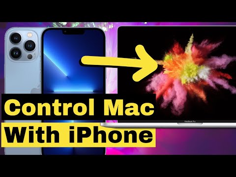 Control Mac With iPhone  Make Your Mac Talk!