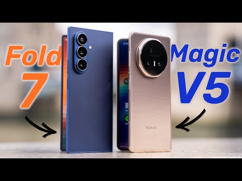 Bestes Foldable 2025? Galaxy Z Fold 7 vs. Honor Magic V5 | Vergleich & Test