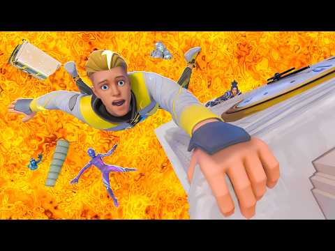 Fortnite But You CANT Touch The GROUND!