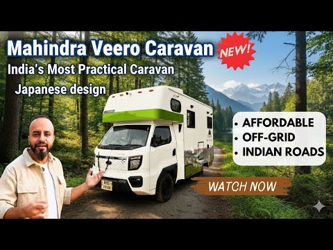 Mahindra Veero Caravan 🚘 | India’s Most Practical Caravan | Japanese design