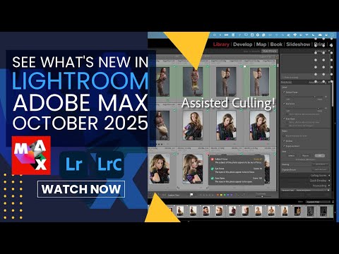 What’s New in Lightroom (October 2025 MAX Update) — AI Dust Removal, Assisted Culling & More!