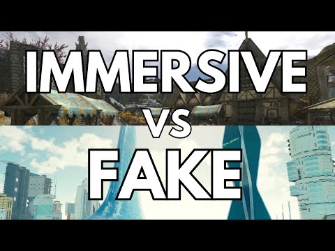 Why Skyrim’s Cities Feel Realistic (And Starfield’s Feel Fake)