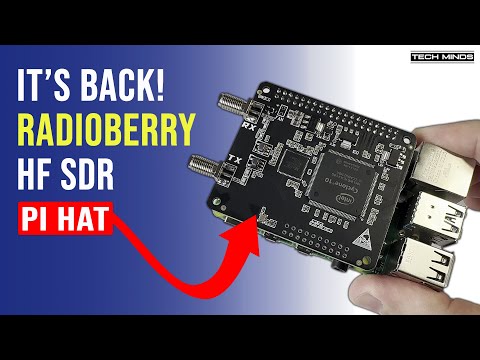 RADIOBERRY HF SDR TRANSCEIVER PI HAT - IT'S BACK!