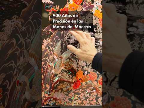 900 Años de Precisión en  Tus Dedos. Maestro Coreano del Arte de Nácar.