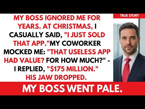 “They Thought My App Was Worthless — Until I Casually Said I Sold It for $175M.”