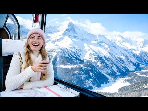 Bernina Express – The World’s Most Beautiful Train Ride! Italy to Switzerland