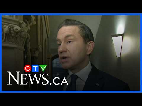 ‘The only talks that Mark Carney is doing are YouTube videos’: Poilievre takes aim at PM