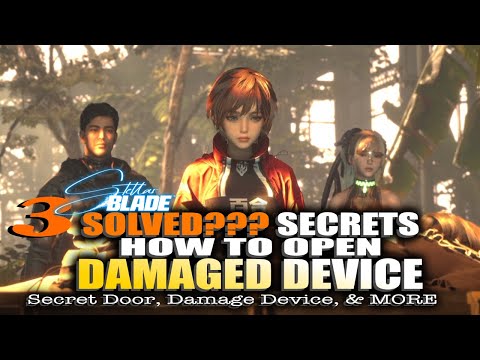 Stellar Blade - 3 Secret Solutions? How to open Damage Device, Open Door in Matrix 11 and MORE!