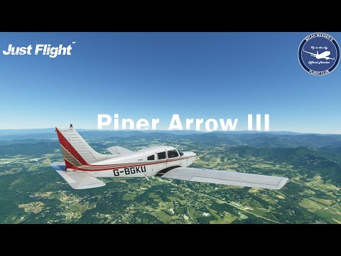 Real Piper Pilot Flies the Just Flight Piper Arrow III [PA-28R-201]
