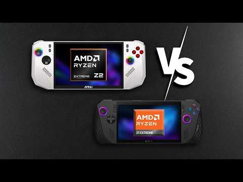 Ryzen Z2 Extreme vs Z1 Extreme Hands On Testing With SHOCKING Results!