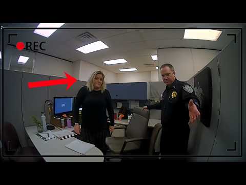 Woman's 18-Year Secret Exposed When Police Show Up at Her Workplace