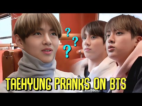 Taehyung Being a Prankster