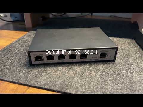 Changing IP Address on Sodola Managed Switch: First Time Set Up