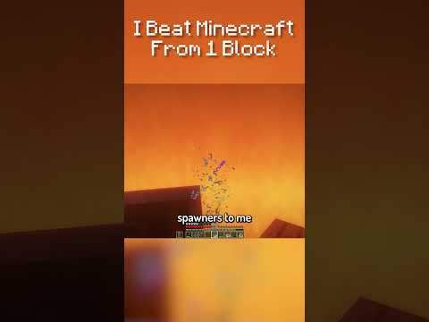 Part 34. I Beat Minecraft From 1 Block