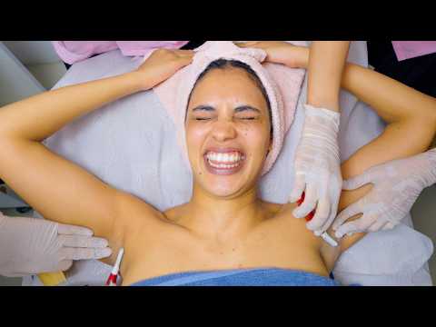 ASMR: INSANE 6-Hand FULL Body Shave and Japanese IPL Laser Hair Removal