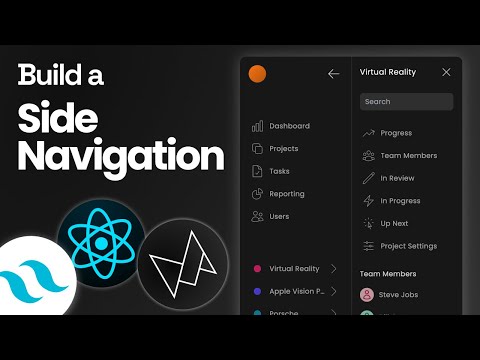 Build a Side Navigation with TailwindCSS and Framer Motion