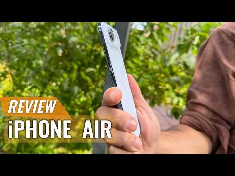 iPhone Air Review: Sexy, Stunning, and Ultra Portable