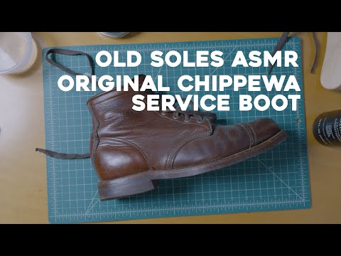 Old Soles - Maintenance ASMR - Chippewa Original Service Boot