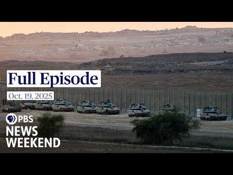 PBS News Weekend full episode, Oct. 19, 2025