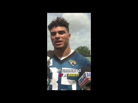 Brenton Strange says his favorite part of Liam Coen’s offense "is that they ask me to do everything"