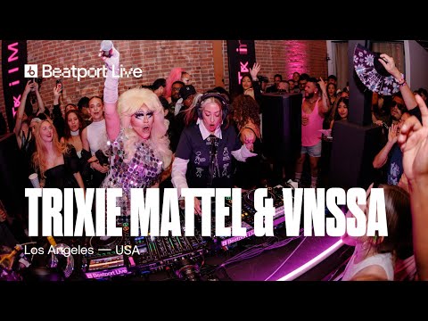 Trixie Mattel b2b VNSSA | Beatport Live | Los Angeles