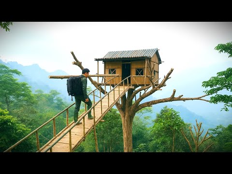 Building a Sky-High Treehouse in the Middle of Nowhere /King Of Satyr
