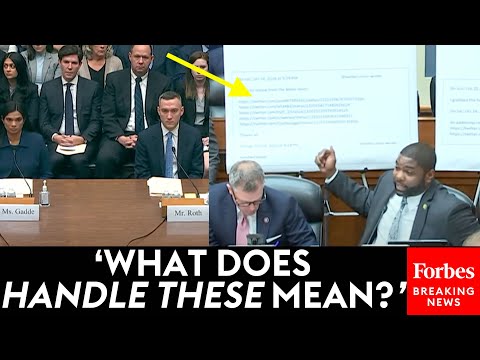 Byron Donalds Confronts Ex-Twitter Execs With Email From Biden Team Calling For Tweet Removals